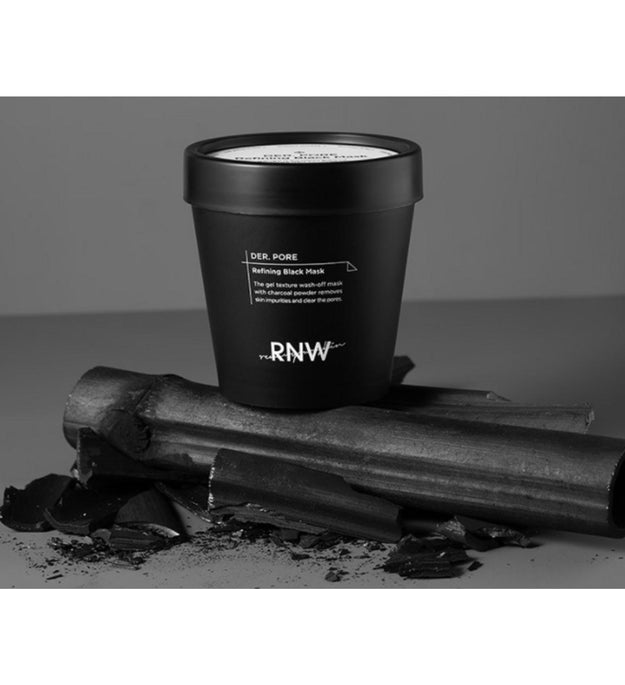 R&W Refining Black Mask Pack de pores au charbon