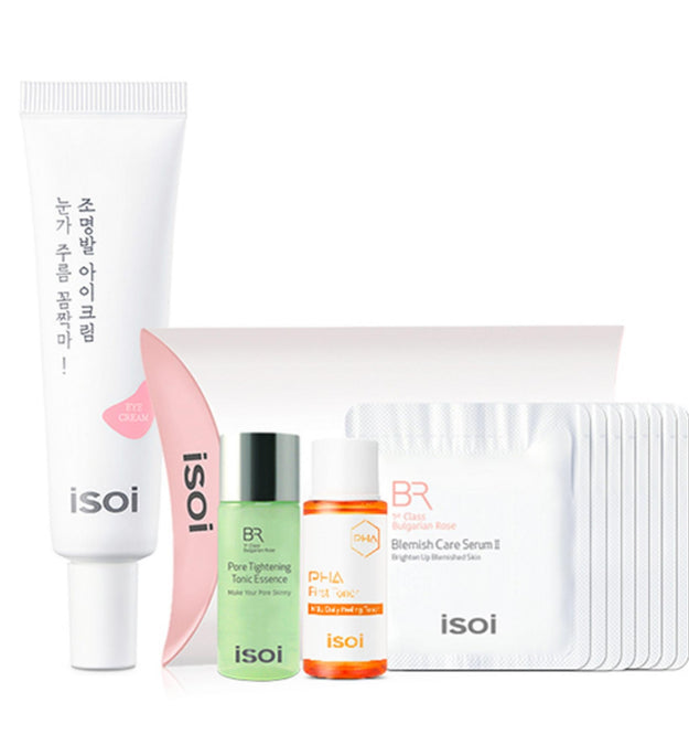 Isoi Eye Wrinkle Freeze Lightening Eye Cream 20ml + 6 trial kits