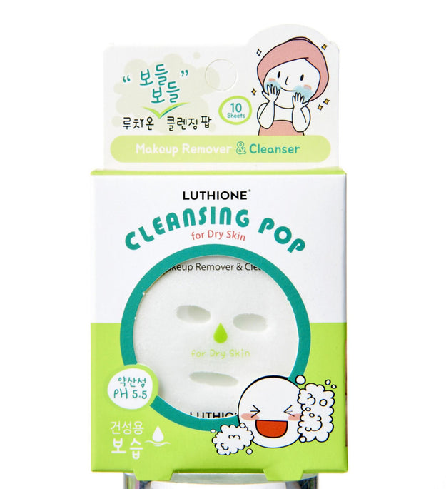 Espuma de Limpeza Portátil Lucion Weak Acid Cleansing Pop para Pele Seca