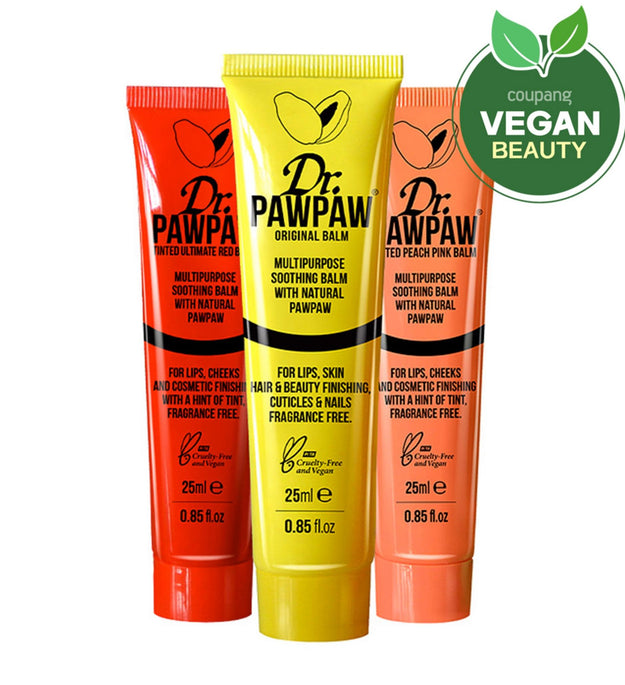 Dr. Popo Multi Balm Original 25ml + Rosa 25ml + Rosso 25ml