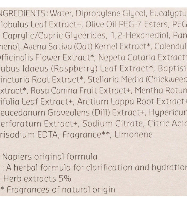 acqua di erbe purificanti belif