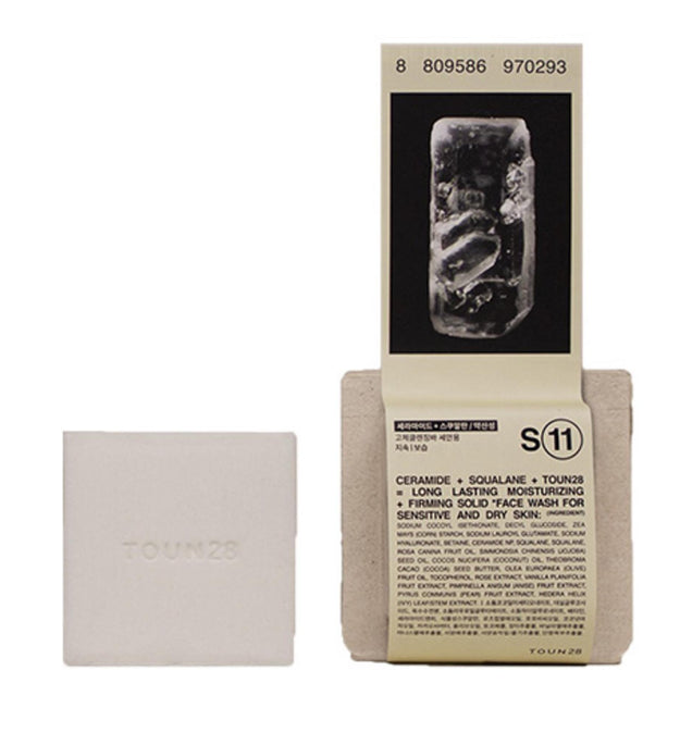 Tone 28 Face Wash S11 Ceramide Squalane Lasting Moisture Acido debole Sapone detergente