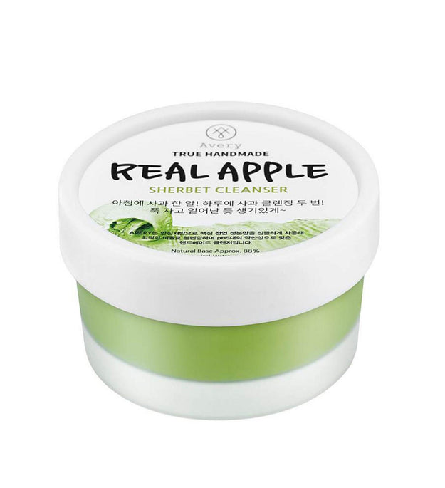 Limpiador de sorbete de manzana real