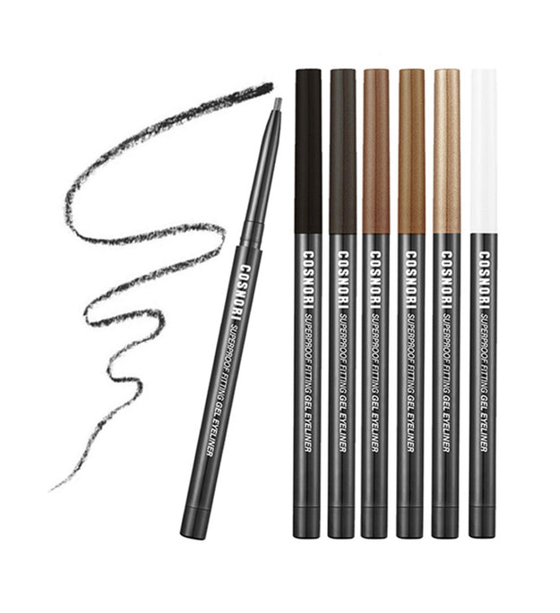 コスノリ スーパー プルーフ フィッティング ジェル アイライナー ペンシル 0.13g