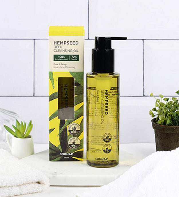 Olio detergente profondo ai semi di canapa Sognap