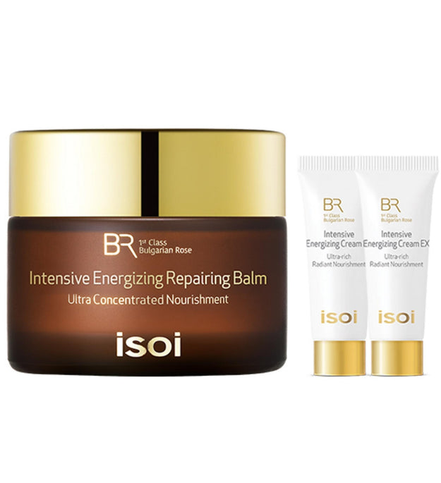 ISOI Bulgarian Rose Intensive Energizing Repairing Core Firming Balm 50ml + Firming Cream EX 7ml 2EA