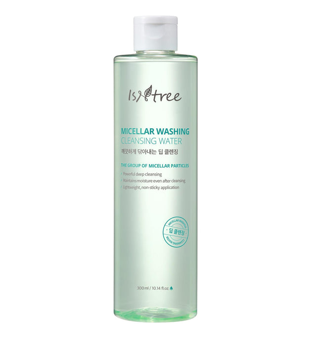 água de limpeza micelar