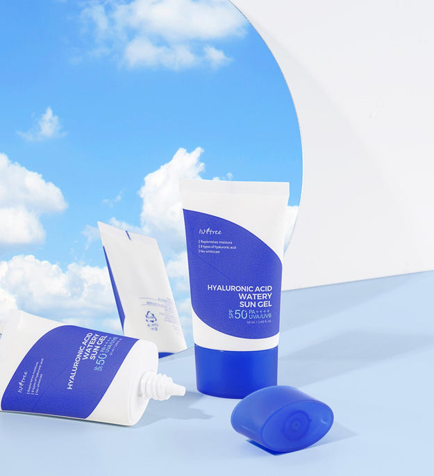 Wässriges Sonnengel mit Hyaluronsäure SPF50+ PA++++