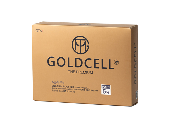 GTM Gold Cell PDRN 5% Korean skin booster for post-procedure care