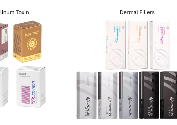 Post-injection skin boosters like Rejuran, Hyaron, and Curenex