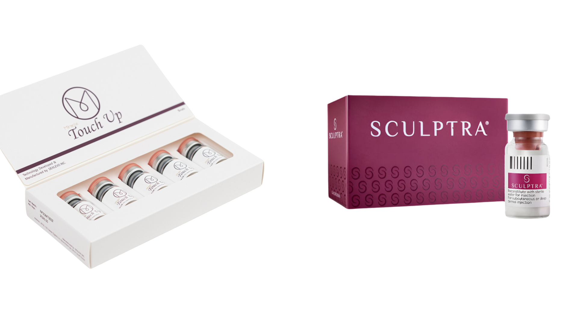 Comparison between Touch Up PCL and Sculptra fillers