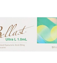 Bellast Ultra L hyaluronic acid filler with Lidocaine, ideal for deep volume and facial contouring.
