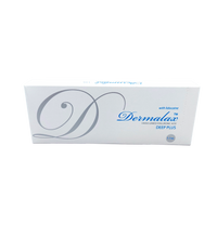Dermalax Deep Plus hyaluronic acid filler with Lidocaine for deep volume and facial contouring.