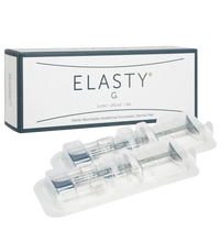 Elasty GRAND high-density hyaluronic acid filler with Lidocaine for deep volume and contouring.