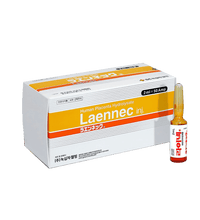 LAENNEC 2ml 50 vials of placenta extract for skin rejuvenation and wellness.