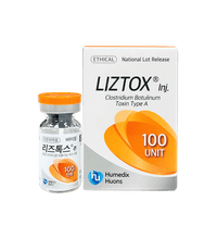 LIZTOX 100 botulinum toxin type A for wrinkle reduction and facial rejuvenation.