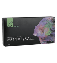 MONALISA SOFT medium-density hyaluronic acid filler for fine line reduction and subtle volume.