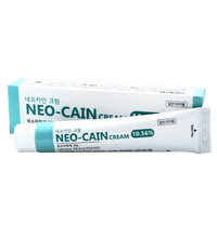 NEO CAIN CREAM 30G compact lidocaine-based numbing cream for pain relief in cosmetic procedures.
