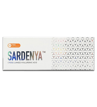 SARDENYA FINE low-density hyaluronic acid filler for fine line reduction and hydration.