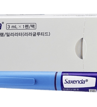 SAXENDA injectable solution for weight management and appetite control.