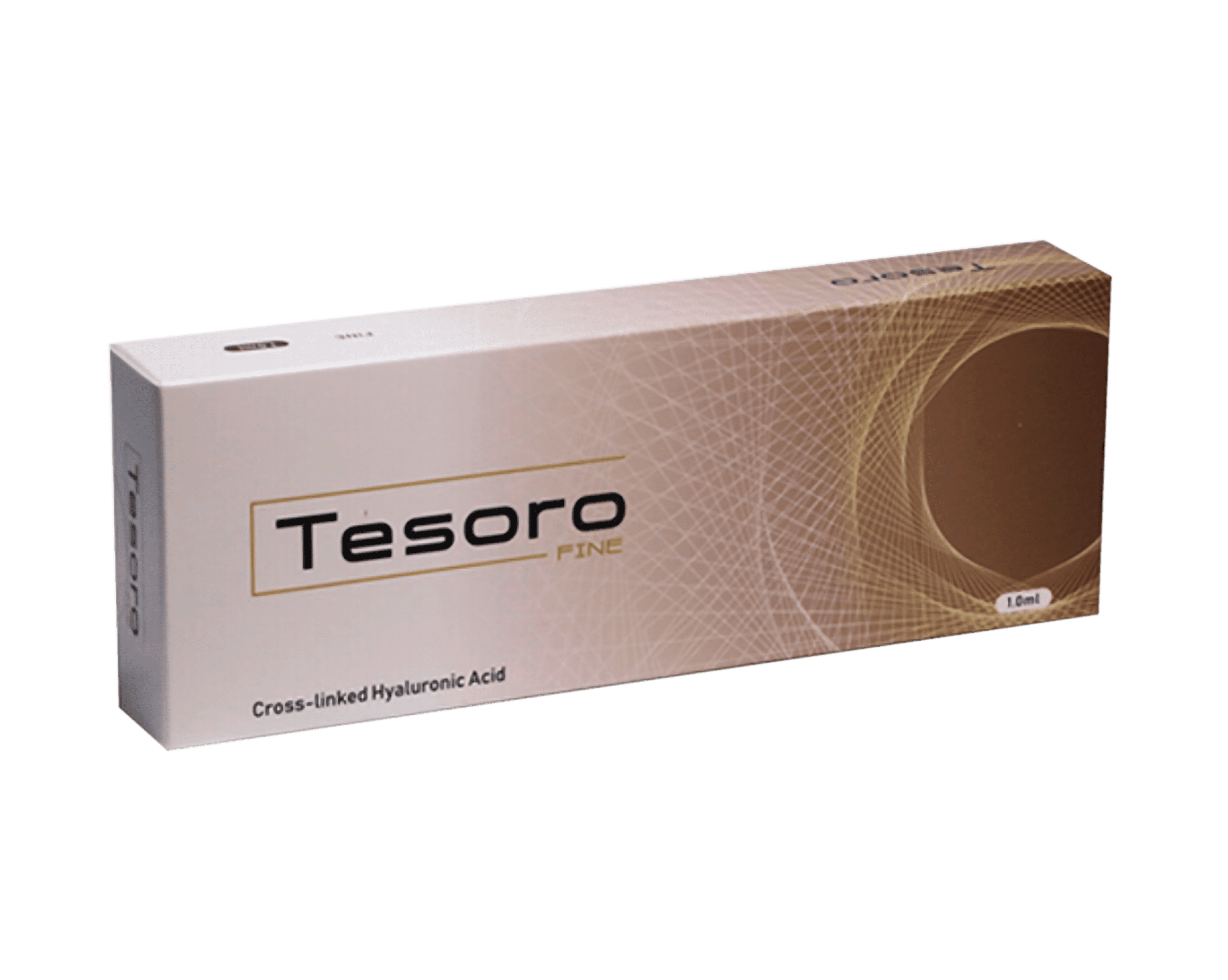 TESORO FINE low-density hyaluronic acid filler for fine line reduction and hydration.