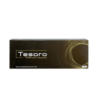 TESORO FINE PLUS low-density hyaluronic acid filler for fine line reduction and hydration.