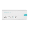 YOUTHFILL SHAPE medium-to-high density hyaluronic acid filler for facial contouring and volume enhancement.