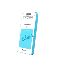 YVOIRE CLASSIC medium-density hyaluronic acid filler for wrinkle reduction and facial contouring.