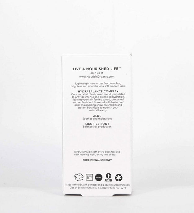 Nourish Organic Hydrabalance Complex Featherweight Moisturizer