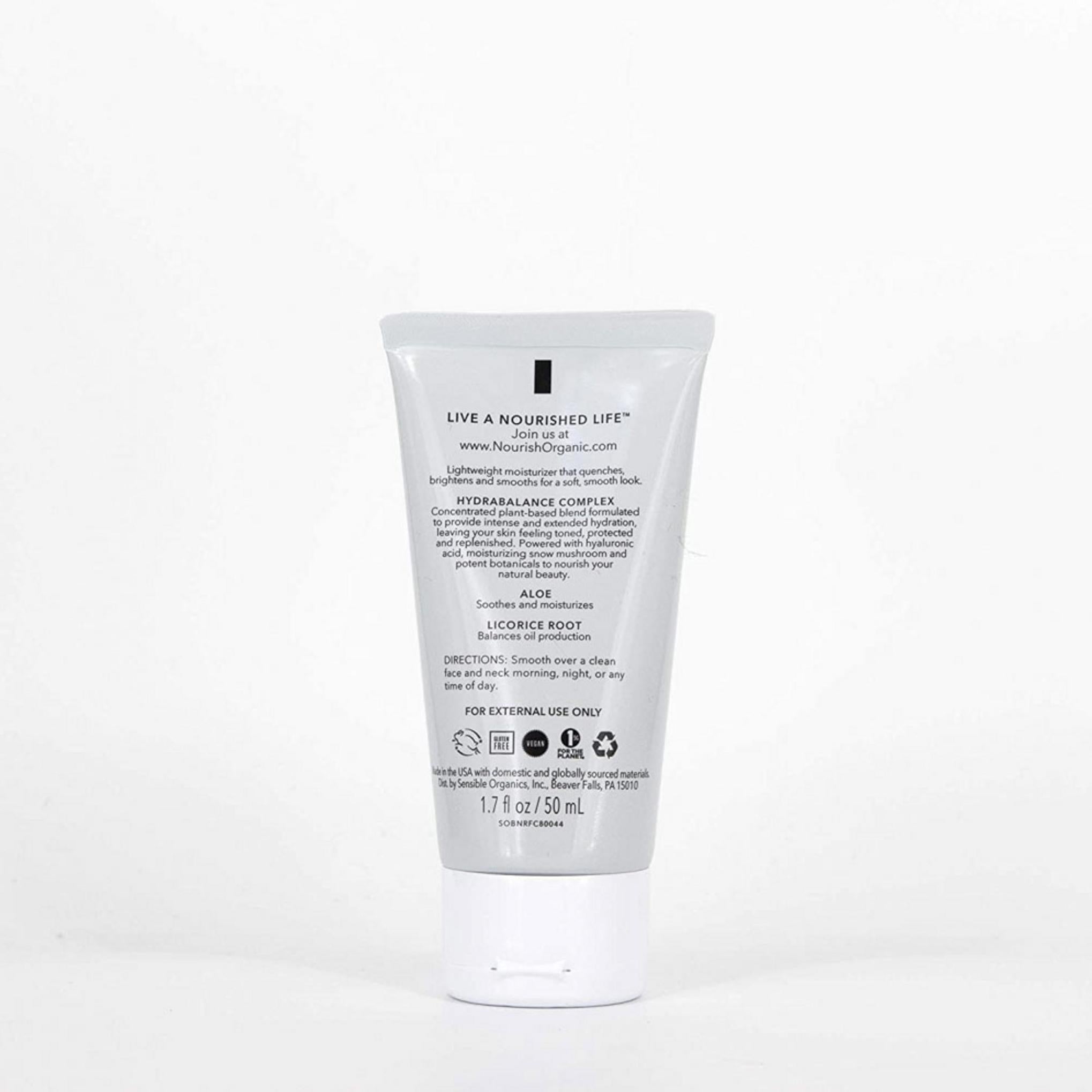 Hydratant poids plume complexe Hydrabalance biologique Nourish