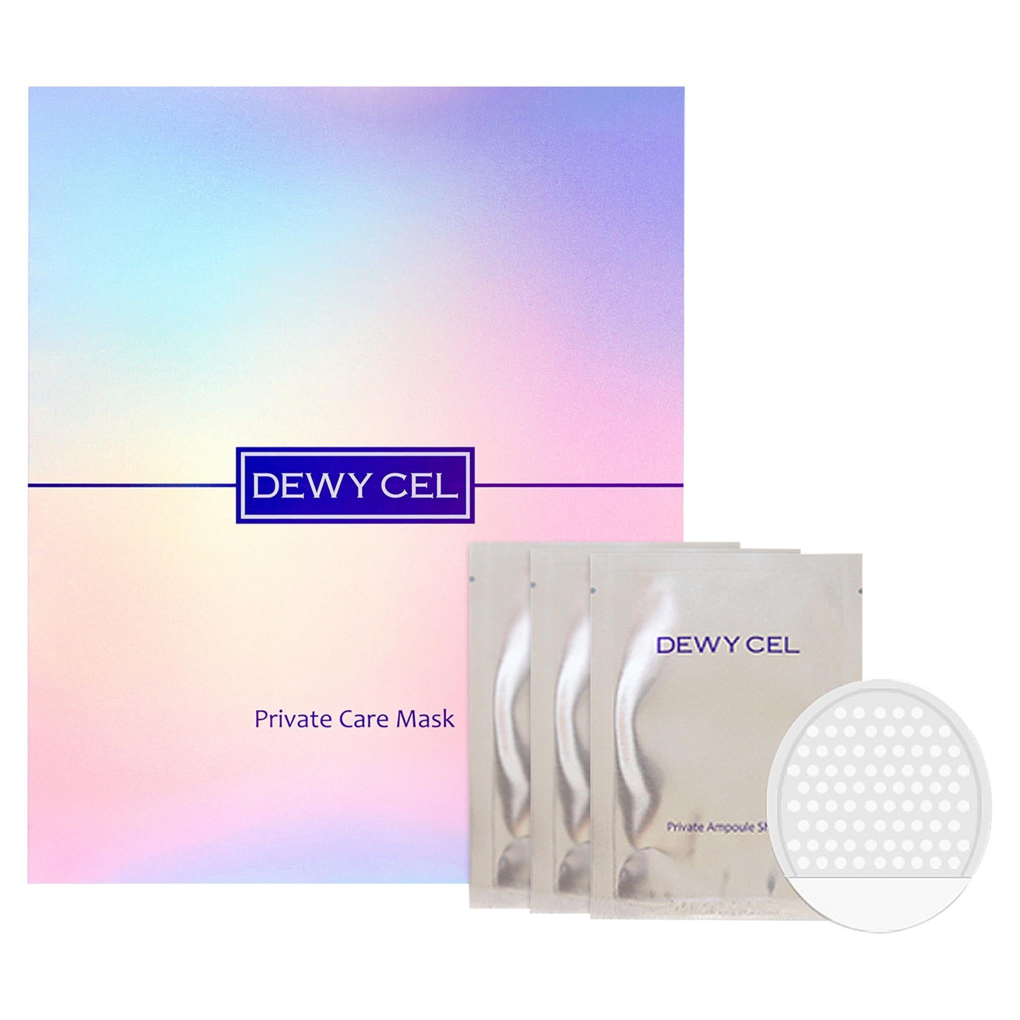 Dewycell Private Care Mask Pack 5pcs + Ampoule Sheet 3p Set