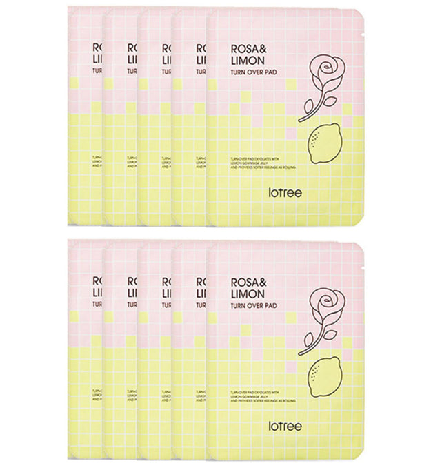 Lotry Rosa & Limon Turnover Peeling Pads
