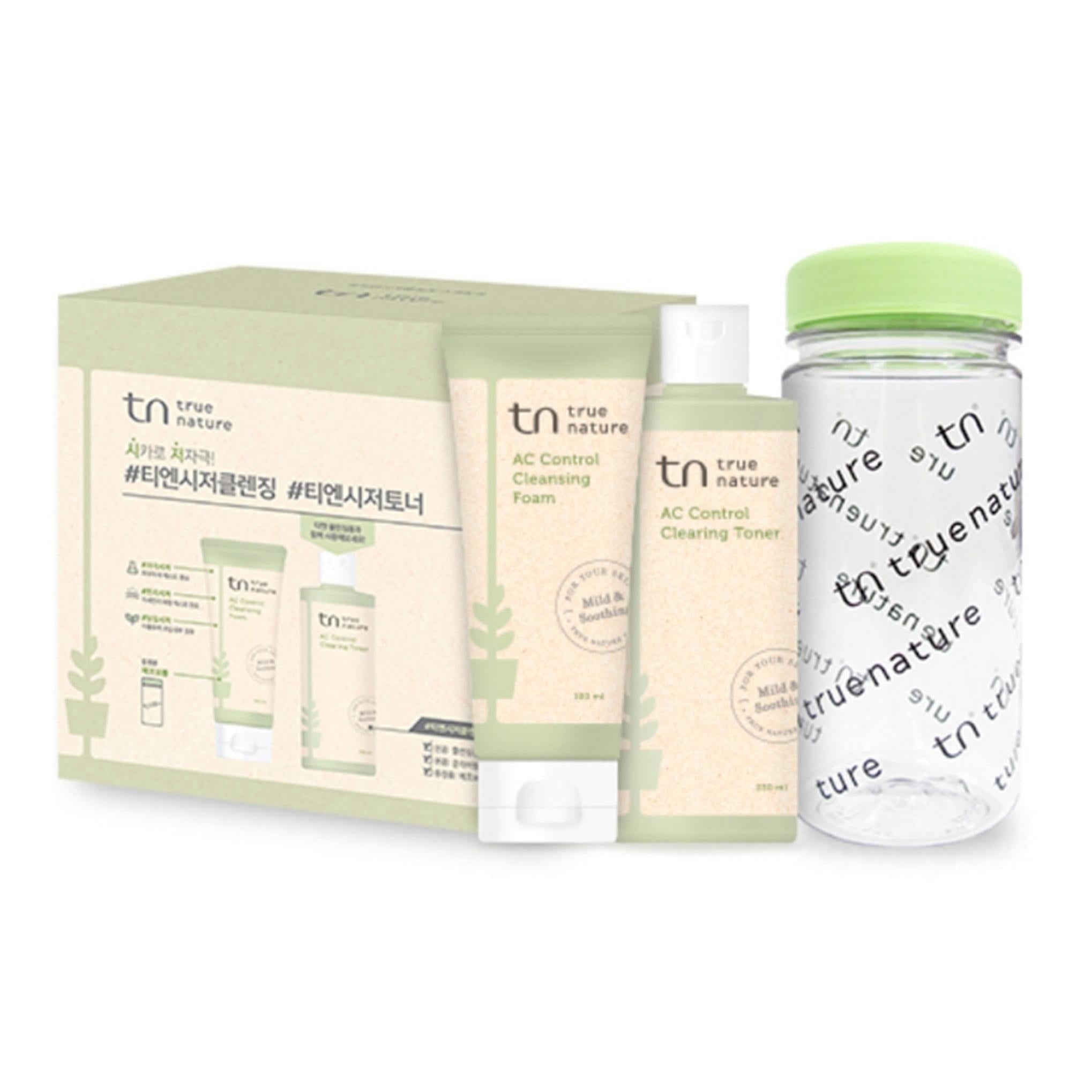 Tian Caesar Pack Especial Limpieza AC Espuma Limpiadora 100ml + AC Tónico 230ml + Eco Botella