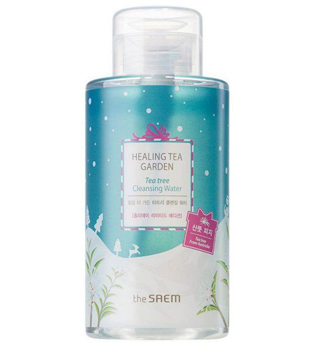 [The Saem] Eau nettoyante pour l'arbre à thé du jardin de thé curatif [ Holiday Limited Edition ]