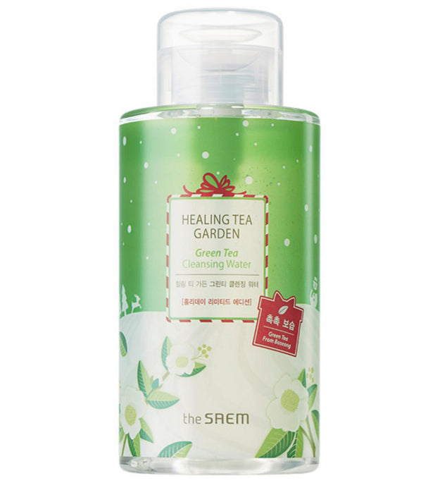 [The Saem] Eau nettoyante au thé vert Healing Tea Garden [ Holiday Limited Edition ]