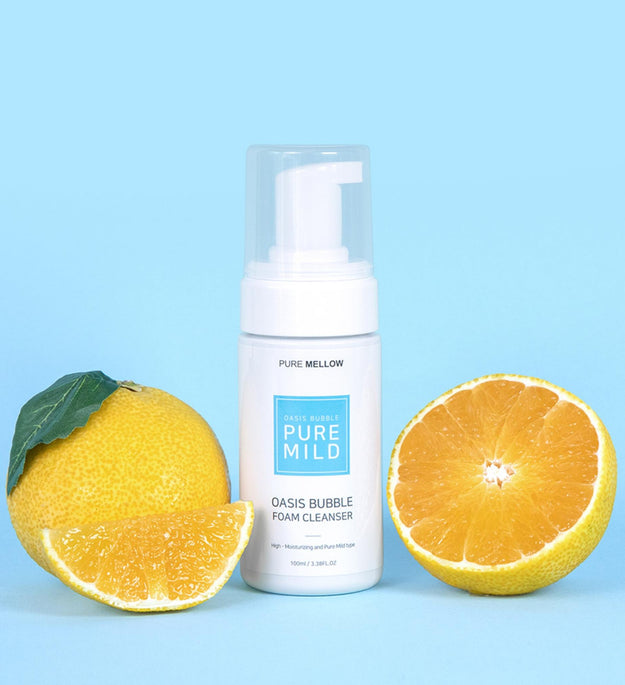 Pure Mellow Oasis Bubble Foam Cleanser Pure Mild