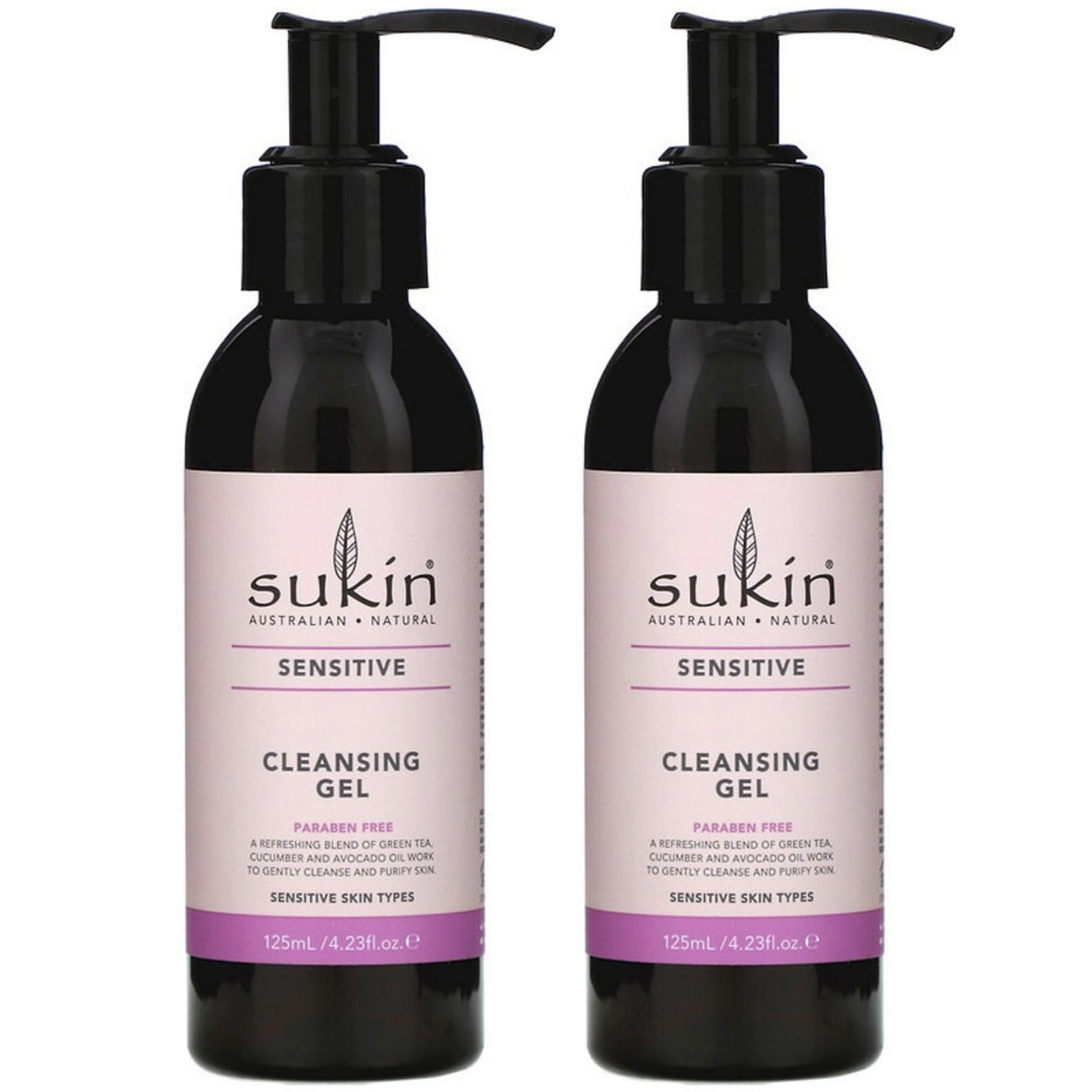 Gel nettoyant Sukin peau sensible