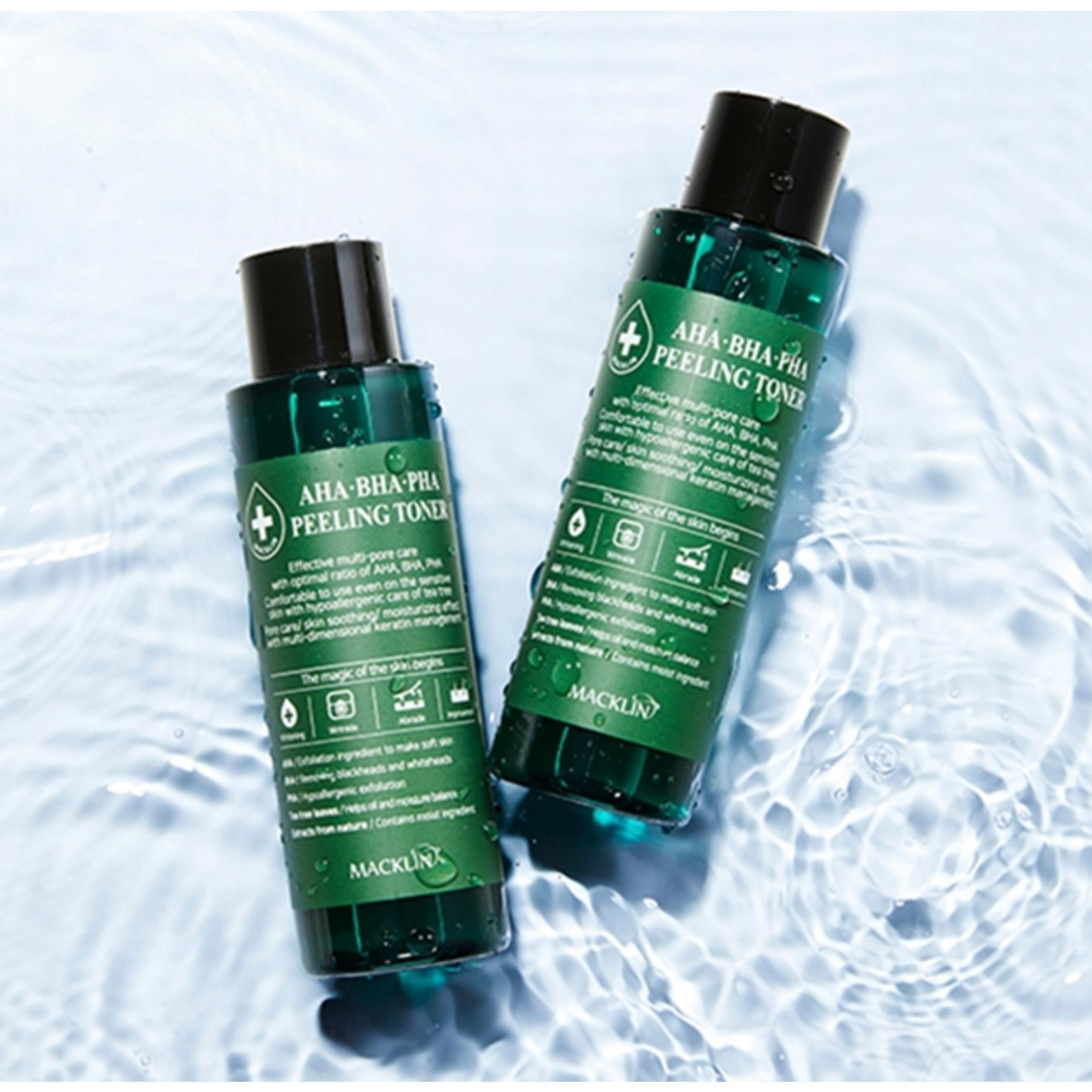 تونر تقشير AHA BHA PHA من ماكلين لمستحضرات التجميل