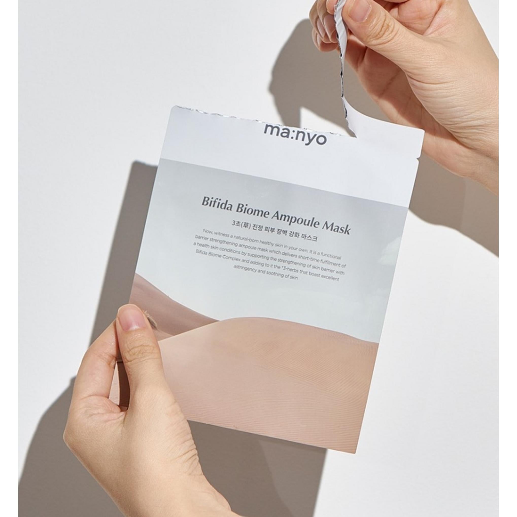 Máscara de ampolla de bioma bífida de Manyo Factory