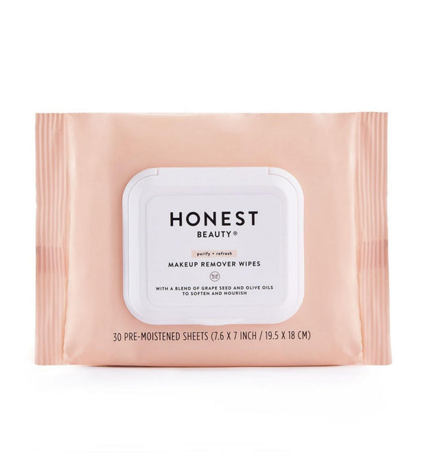 Honest Purify + Refresh Makeup Remover Wipes