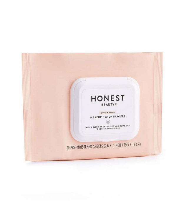 Honest Purify + Refresh Makeup Remover Wipes