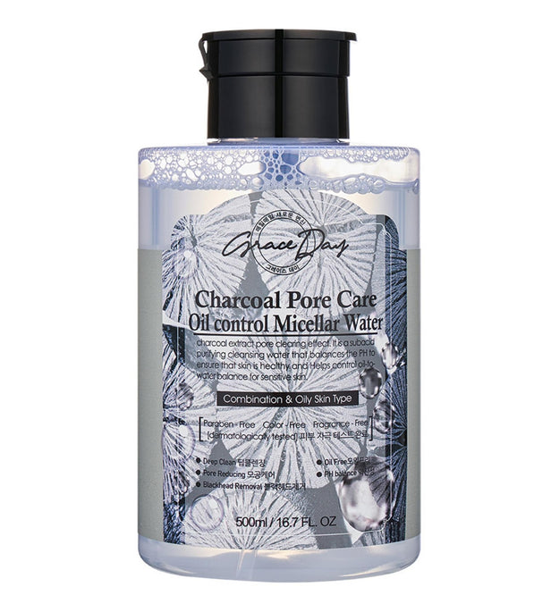 Graceday Charcoal Pore Care Oil Control Mizellen-Reinigungswasser