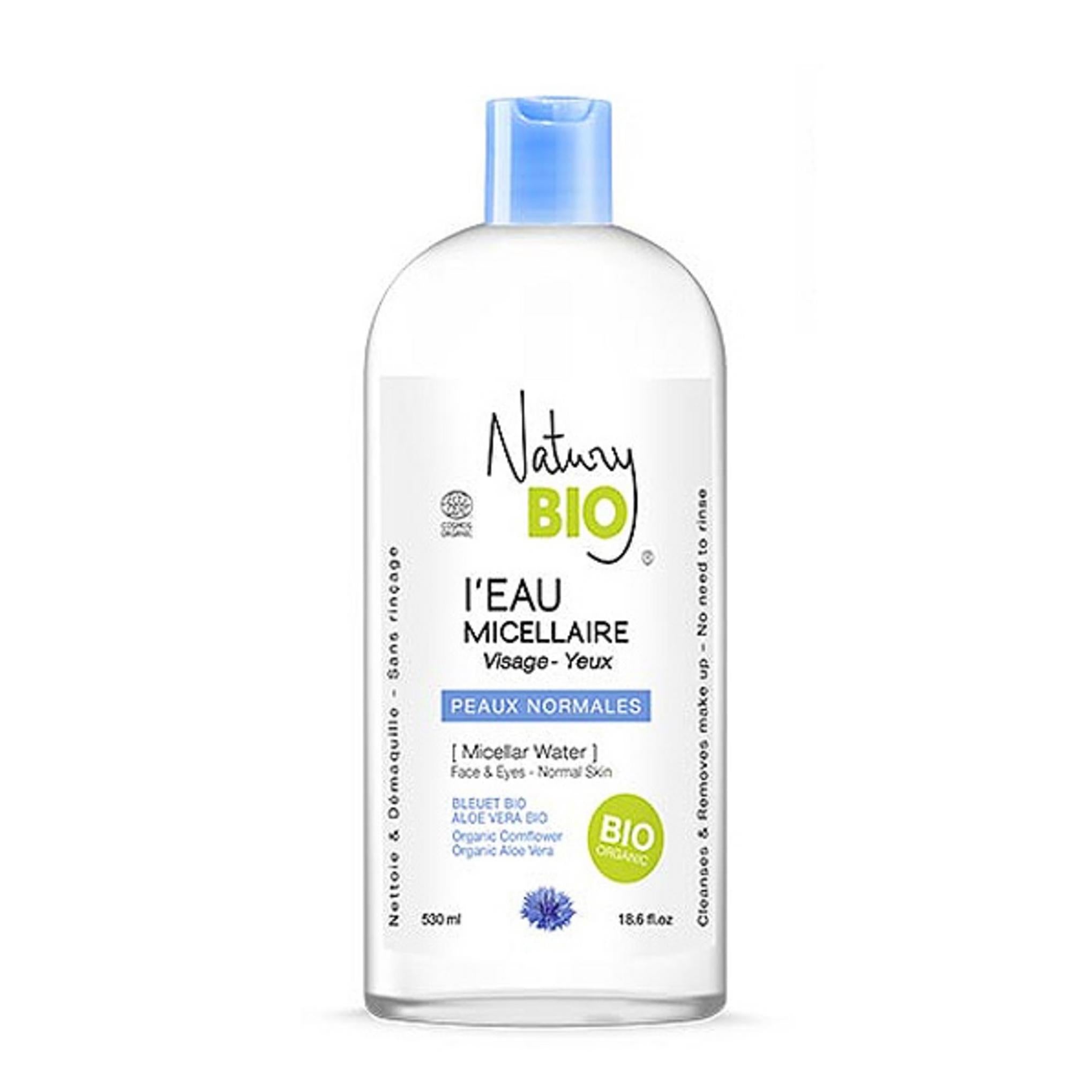 Naturibio Micellar Cleansing Water for normal skin