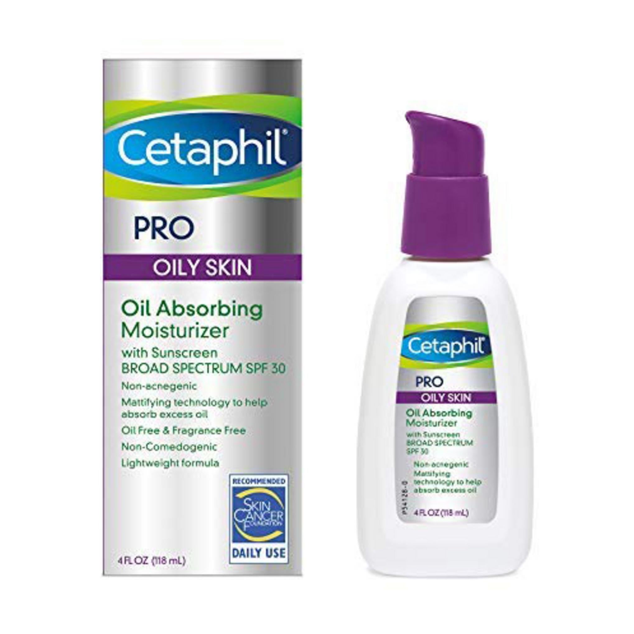 Crema hidratante con control de aceite Cetaphil con protector solar