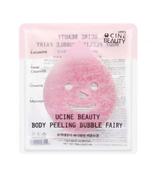 Tampon exfoliant pour le corps Bubble Fairy de Ucine Beauty