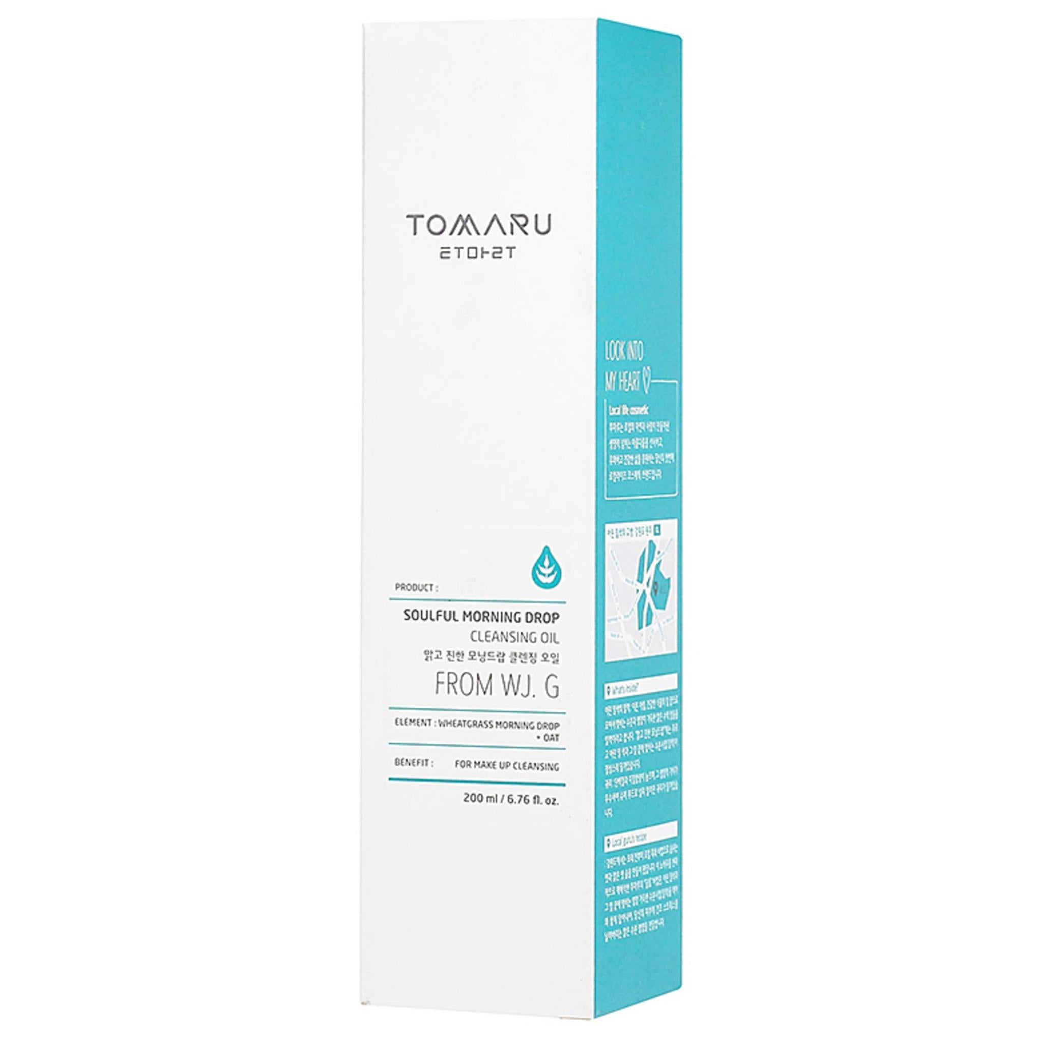 TOMARU Clear and Rich Morning Drop Óleo de limpeza