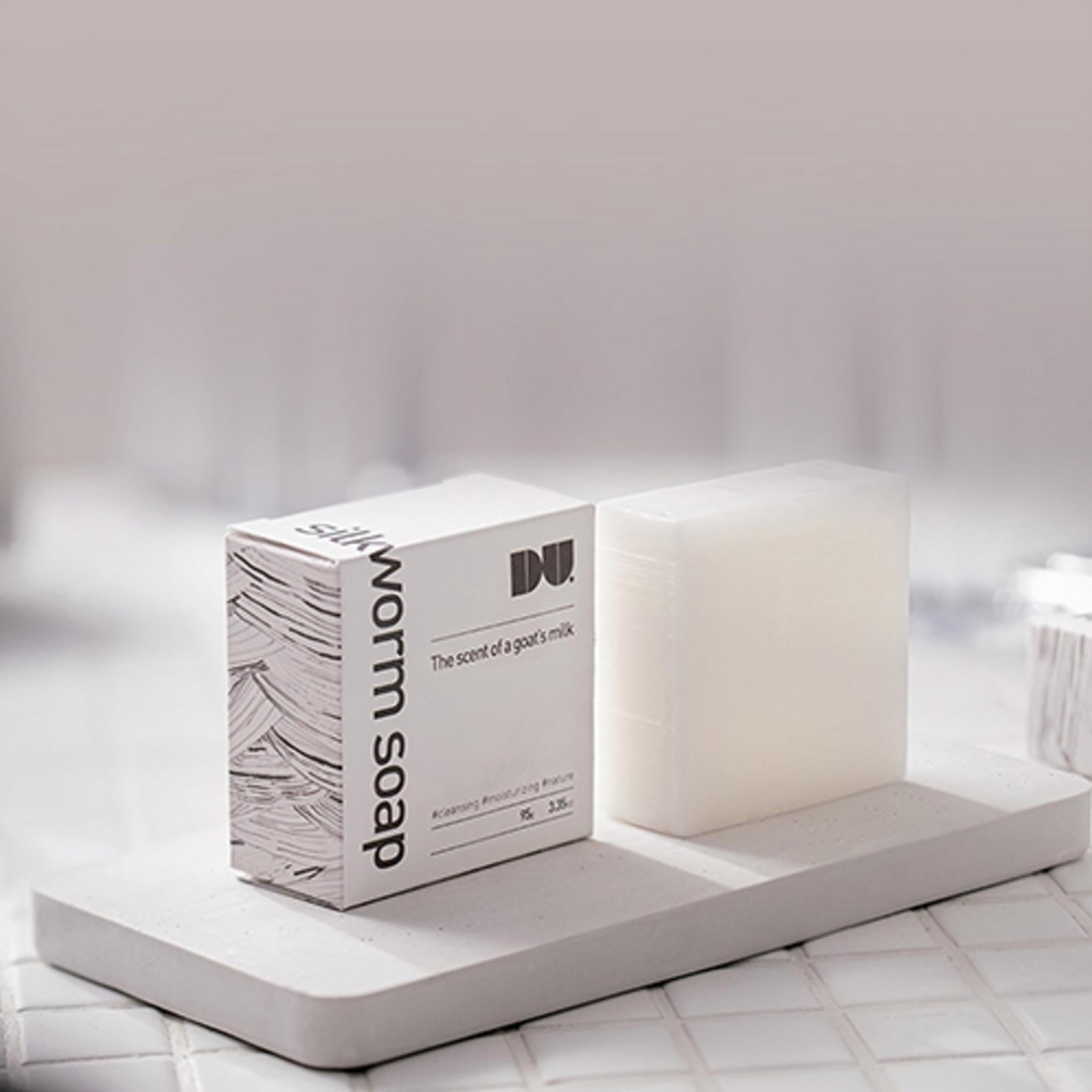 DU Elastic Foam Reinigungsseife aus Seidenraupen