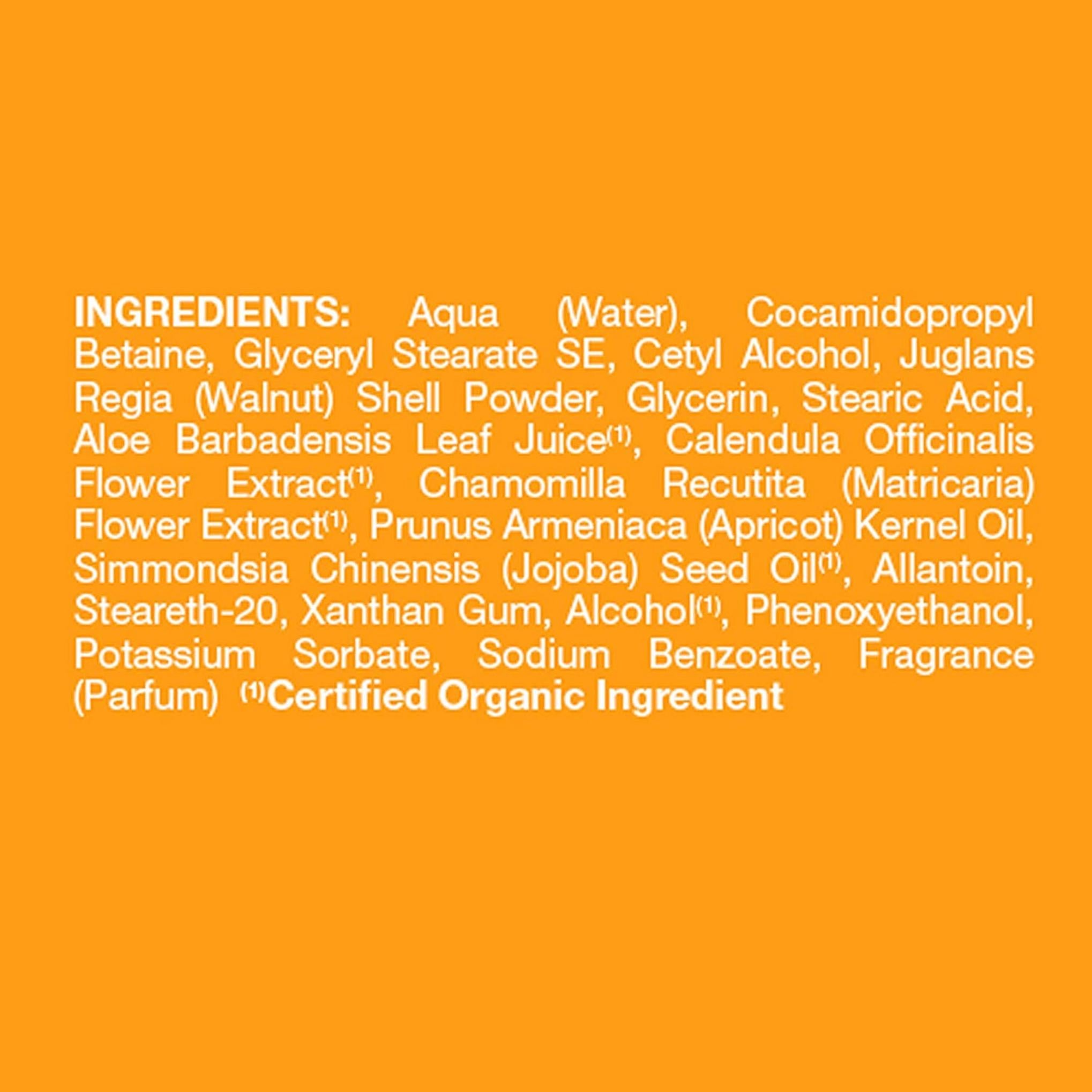 Jason Natural Brightening Apricot Scrub Lavagem e esfoliante facial