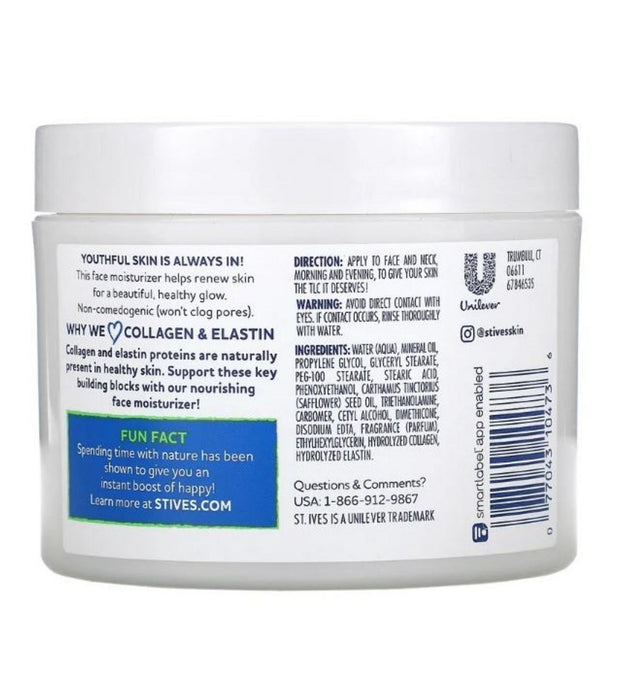 St. Ives Collagen Elastin Moisturizer Timeless Skin
