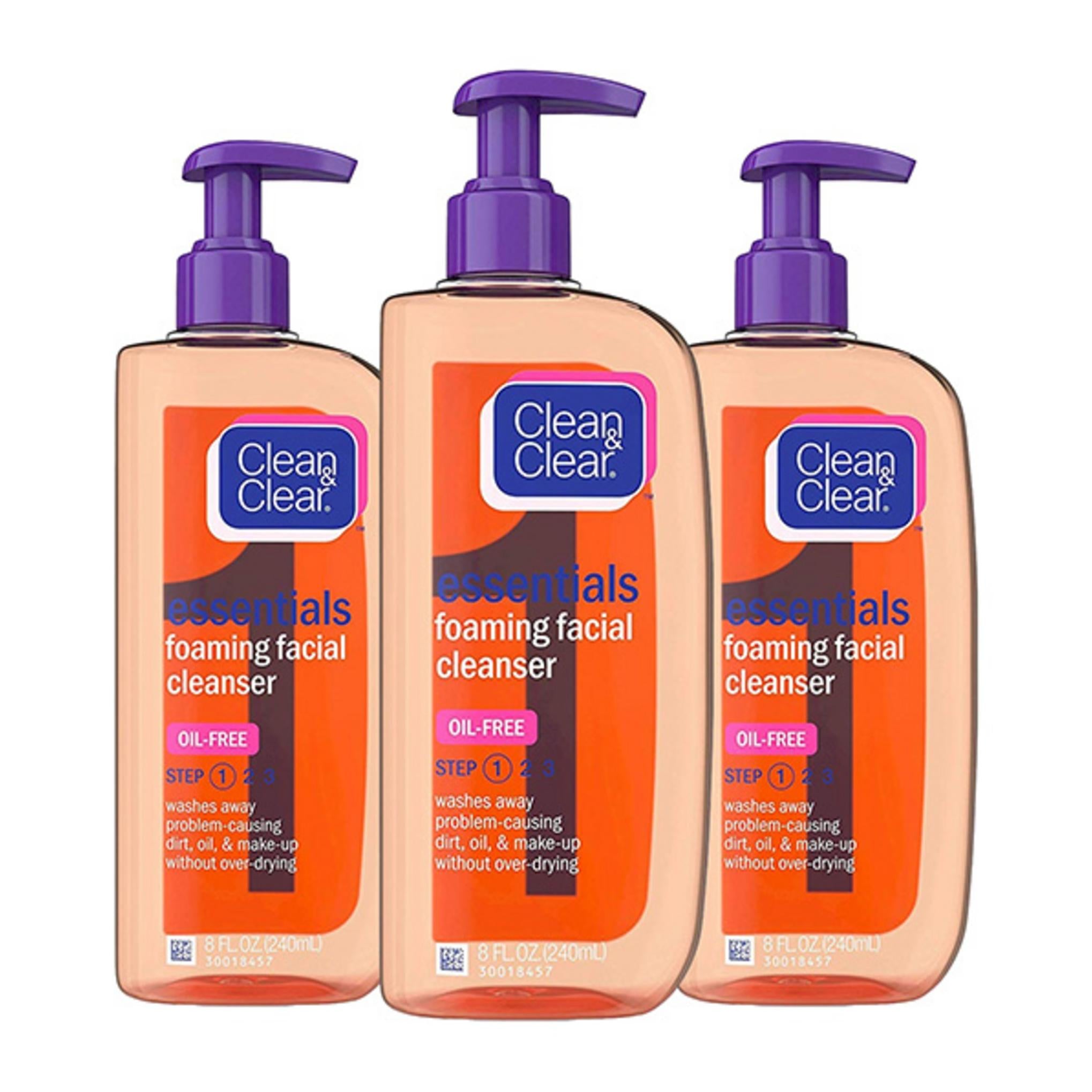 Detergente schiumogeno essenziale per il viso Clean & Clear